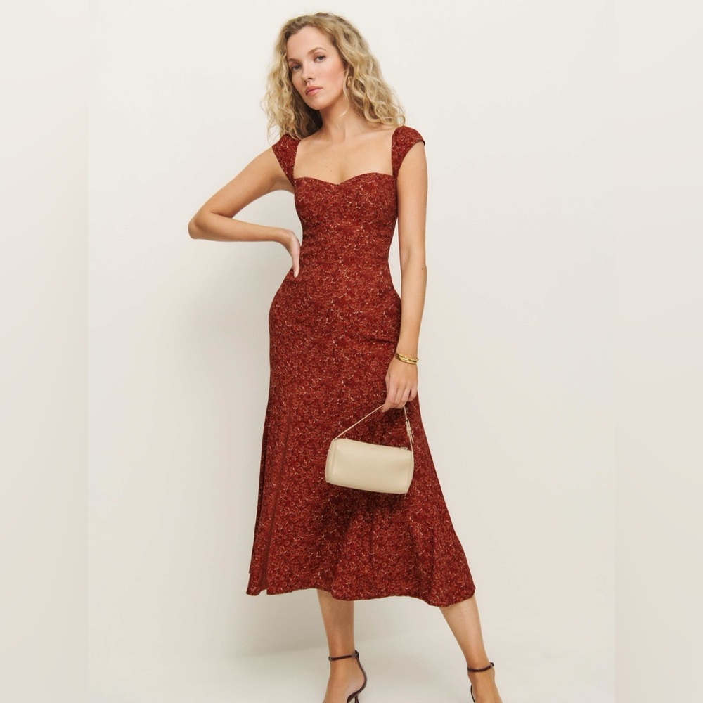 Reformation Bryson Dress in Roseanne NWOT
